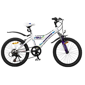 Велосипед детский Winner Puma - 20", рама - 12", белый (932-664-4)