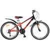 Велосипед дитячий Avanti Dakar - 24 ", рама - 13", червоно-чорний (RA04-906M13-RED / BLK-K)