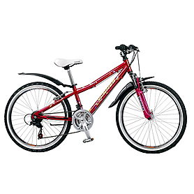 Велосипед детский Winner Betty - 24", рама - 11", красный (723-965)