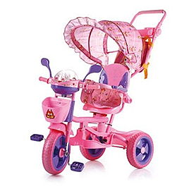 Велосипед детский трехколесный Bambi, розовый (ET 128 B-18/A18-10)