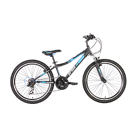 Велосипед детский Pride Brave - 21", рама - 24", черно-синий (SKD-45-34)