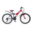 Велосипед подростковый горный Formula Stormy 2015 - 24", рама - 14", черно-красный (PCT*-FR-24-021-1)