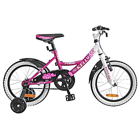 Велосипед детский Pride Kelly - 16", фиолетово-белый (SKDM-16-01)