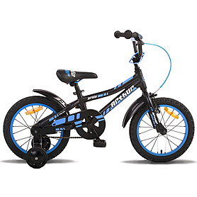 Велосипед детский Pride Arthur 2015 - 16", черно-синий (SKD-56-63)