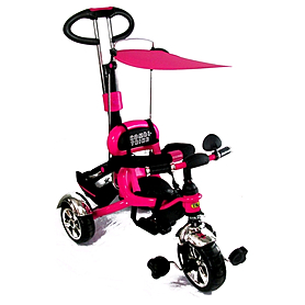 Велосипед детский трехколесный Baby Tilly Combi Trike - 10", малиновый (BT-CT-0014 RASPBERRY)