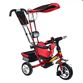Велосипед детский трехколесный Baby Tilly Combi Trike - 11", красный (BT-TC-509 (BT-CT-0010) RE)