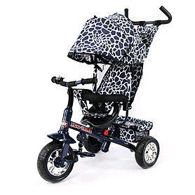 Велосипед детский трехколесный Baby Tilly Blue Zoo-Trike - 11", темно-синий (BT-CT-0005 DARK BLUE)