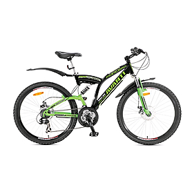 Велосипед горный Avanti Montero 2015 - 26", рама - 18,5", черно-зеленый (RA04-803B-BLK/GRN-K)