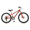 Велосипед подростковый горный Intenzo Atom Disc 2014 - 24", рама - 11,5", красный (SA-B6-RED)
