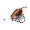 Велоколяска детская Thule Chariot Corsaire1 + набор колес, оранжевая