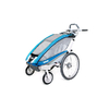 Велоколяска детская Thule Chariot CX1 + набор колес, голубая