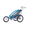 Велоколяска детская Thule Chariot CX1 + набор колес, голубая - Фото №2