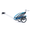 Велоколяска детская Thule Chariot CX1 + набор колес, голубая - Фото №3