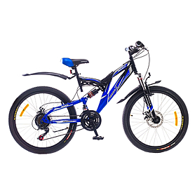Велосипед горный подростковый Formula Rodeo AM2 2015 - 24", рама - 17", сине-черный (PCT*-FR-24-015-1)
