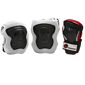 Защита для катания (комплект) K2 Performance M черный с красным, размер - M