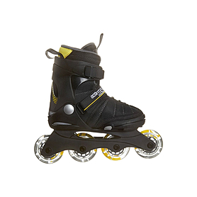 Ковзани роликові дитячі K2 SK8 Hero Pack 2013 чорно-жовті - р. 35-40 - Фото №2