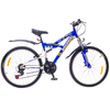 Велосипед подростковый горный Discovery Rocket AM2 14G St 2015 - 24", рама - 16", сине-белый (OPS-DIS-24-003-2)