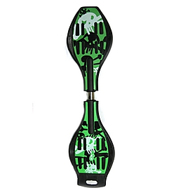 Скейтборд двухколесный (рипстик) RipStik Z-004-К зеленый