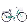 Велосипед городской женский Дорожник Ретро (Velosteel) 2015 - 28",  рама - 19", зеленый (OPT-D-28-103-1)