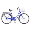 Велосипед городской женский Дорожник Ретро (Velosteel) 2015 - 28",  рама - 19", синий (OPT-D-28-105-1)