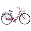 Велосипед городской женский Дорожник Ретро 14G (Velosteel) 2015 - 28", рама - 19", красный (OPT-D-28-113-1)