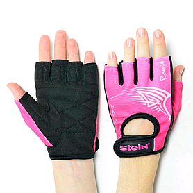 Перчатки спортивные Stein Rouse GLL-2317pink чёрно-розовые