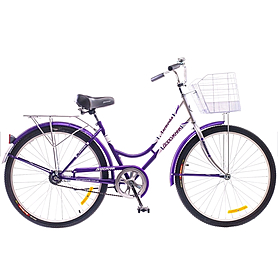 Велосипед міський жіночий Дорожник Ластівка (ХВЗ) 2015 - 26 ", рама - 17", фіолетовий (OPT-D-26-025-1)