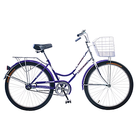 Велосипед міський жіночий Дорожник Ластівка (ХВЗ) 2014 року - 26 ", рама - 18", синій (OPT-D-26-007-1)