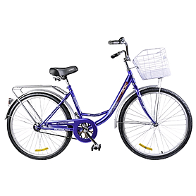 Велосипед міський жіночий Дорожник Люкс 2014 року - 24 ", рама - 17", синій (OPT-D-24-013-1)