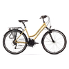 Велосипед городской женский Romet Gazela 4.0 - 28", рама - 17", платиновый (1528162-17)