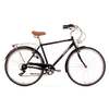 Велосипед городской Romet Vintage M - 28", рама - 20", черный (1528077-20)