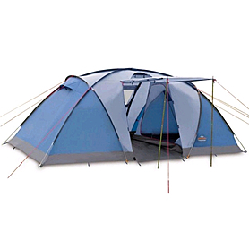 Палатка четырехместная Pinguin Base Camp 4 синяя