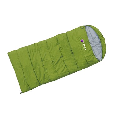 Мешок спальный (спальник) Terra Incognita Asleep 300 JR левый зеленый