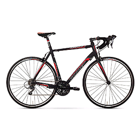 Велосипед шосейний Romet Huragan 1.0 - 28 ", рама - 56 см, чорно-червоний (1528219-56)