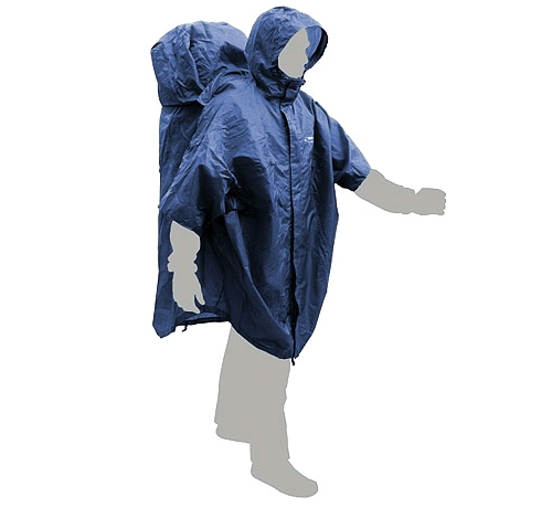 

Плащ дождевик Terra Incognita CapeBag синий
