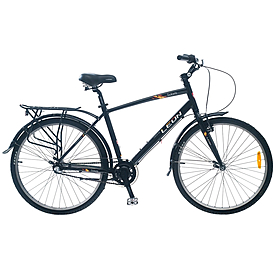Велосипед городской Leon Solaris Man 2014 - 26", рама - 17", черный (SKD-LN-26-002-1)
