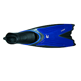 Ласты с закрытой пяткой Dolvor Deep F366 синие, размер - 38-42