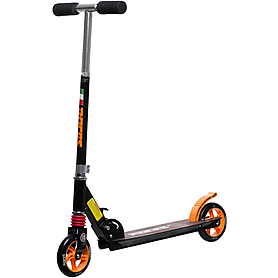 Самокат Roces scooter черно-оранжевый