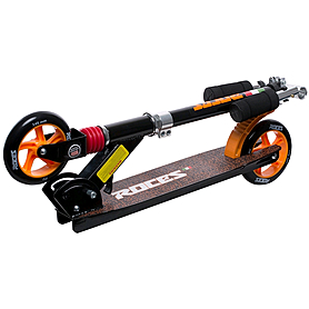 Самокат Roces scooter черно-оранжевый - Фото №2