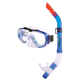 Набор для плавания Dorfin (ZLT) детский (маска+трубка) синий