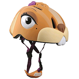 Шлем анимированный Crazy Safety 3D Белка с фонариком - Фото №2