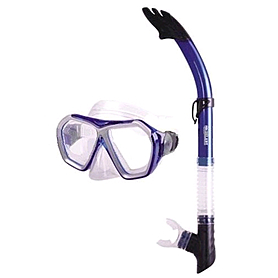 Набір для плавання Dorfin (ZLT) (маска + трубка) синій ZP-27745-SIL-BL