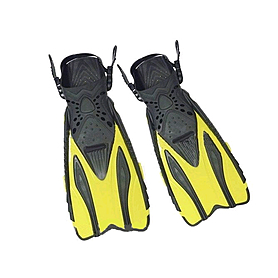 Ласты с открытой пяткой Dorfin (ZLT) желтые, размер - 38-41 PL-448-Y-38-41