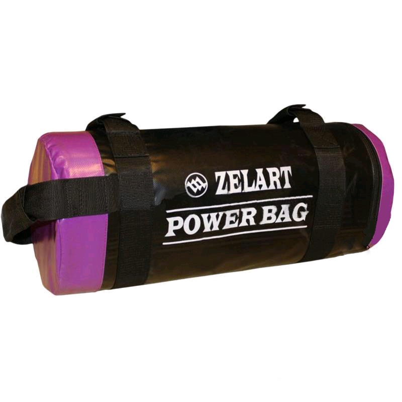 

Мешок для кроссфита и фитнеса ZLT Power Bag 10 кг черно-фиолетовый