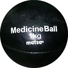 Мяч медицинский (медбол) Matsa 1 кг