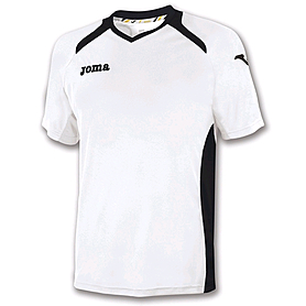 Футболка футбольная Joma Champion II бело-черная