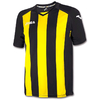 Футболка футбольна Joma Pisa 12 чорно-жовта