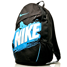 Рюкзак городской мужской Nike Classic Turf BP черный с голубым