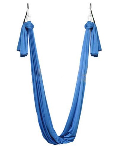 Гамак для йоги ZLT Yoga swing FI-4440 голубой
