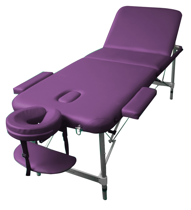 Стол массажный LEO Art of Choice фиолетовый